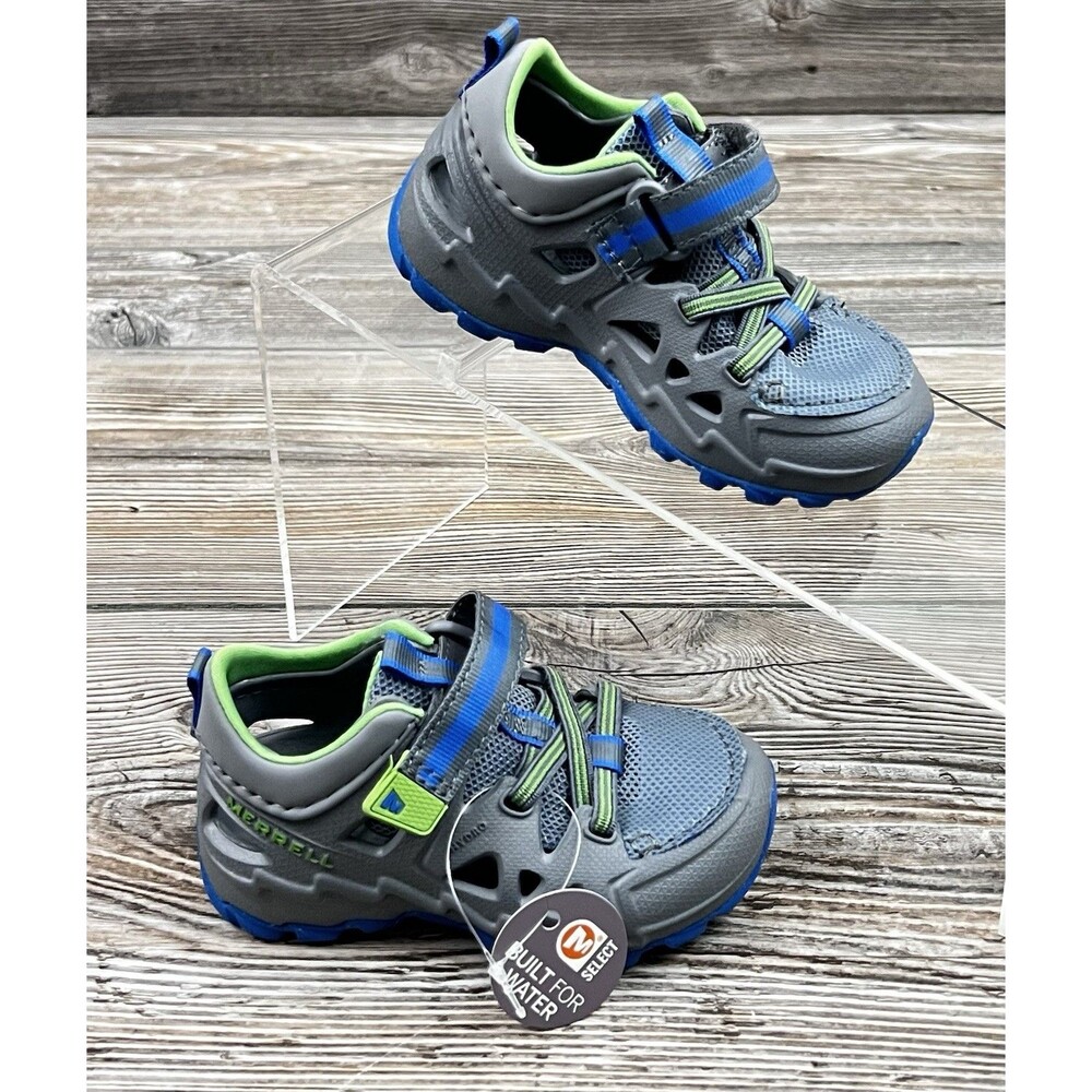 Merrell Hydro 2.0 Big‎ Kids 6W Sandal Water Shoe Athletic Gray Hiking